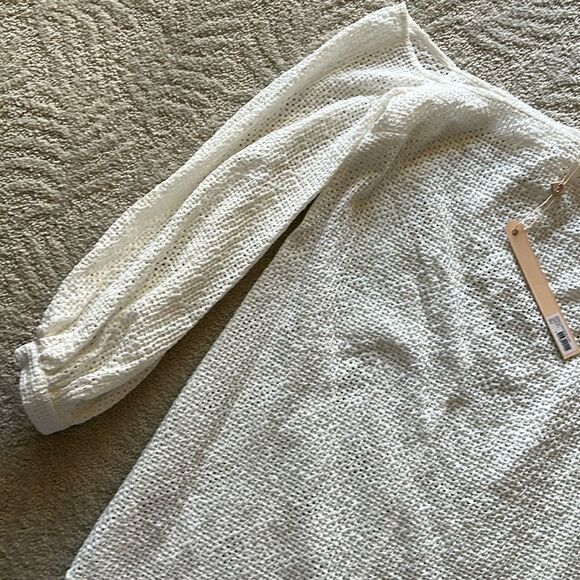 NWT Shakuhachi Off The Shoulder Sheer Dress Cover Up Small - Picture 5 of 17